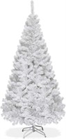 Goplus 5ft White Christmas Tree  Unlit Artificial