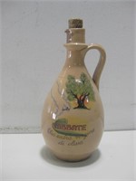 9" Painted Olive Oil Bottle