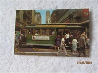 Postcard San Francisco Cable Car Powell & Mason