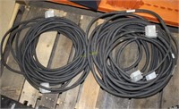 Two Audio Cableswith Plugs For Patchbay