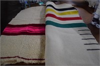 Two Vintage Wool Blankets