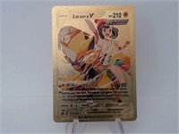 Pokemon Card Rare Gold Zaraora V
