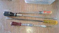 Long handle screwdrivers,  twist driver