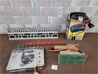 Screw driver holder, electric tools, air pump, etc