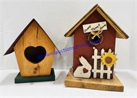 Pair of Decorative Birdhouses