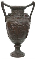 Monumental Bronze Grand Tour Style Vase