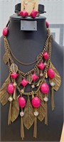 New Weixin 35" necklace with matching earrings
