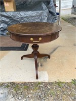 Vintage wooden Table with drawer