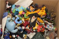 box lot of miniature figures