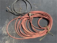 air hose + 7 pin trailer female cable