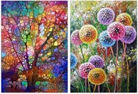2pcs Diamond Painting Kits for Adults and