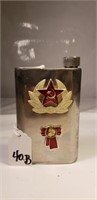 Flask Soviet Emblems