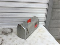 Galvanized Metal Mail Box