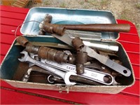 As Found Metal Tool Box, very heavy