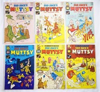 (6)HARVEY COM. SAD SACK'S MUTTSY THE TALKING DOG