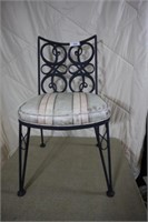 Padded Iron Chair