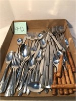 Assorted silverware