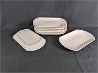 Porcelain Oval Platters Set