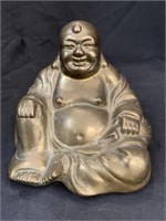 4.5 “ VINTAGE BRASS BUDDHA