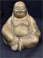 9 “ VINTAGE BRASS BUDDHA