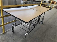 Folding Table - Missing One Wheel - approx.