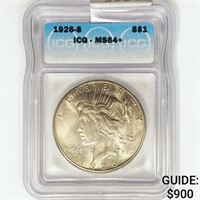 1926-S Silver Peace Dollar ICG MS64+