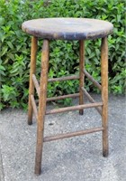 Wooden stool 24×14½