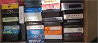 VHS Tape Box Lot Includes Cleaner