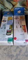 2 Black and Decker  cordless can openers