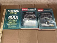 Chilton 1983 U.S. cars and imports, Ford 1984-94