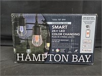 Hampton Bay 24ft LED color changing plug in