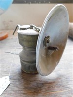 Vintage Brass Miners Lamp