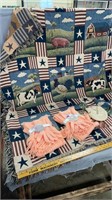 Country Throw Blanket, Gloves & Scarves, Purse