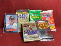 (5) UNOPENED BASEBALL CARD PACKS / CANSECO