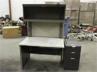 Office Desk w/File Cabinet