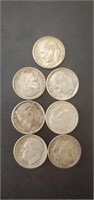 7 - silver dimes