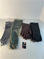 Vintage Leather Gloves Size 71/2
