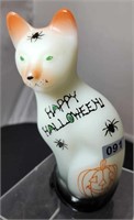 Cameo Stylized Cat,  HP “Happy Halloween”