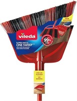 (N) Vileda One Sweep Broom with Step-On Dustpan |