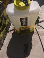 RYOBI 18V 4 Gallon Backpack Chemical Sprayer