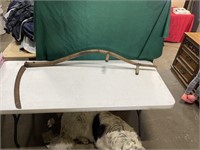 Antique long scythe