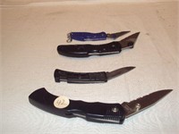 Lot of 4 Pocket Knives