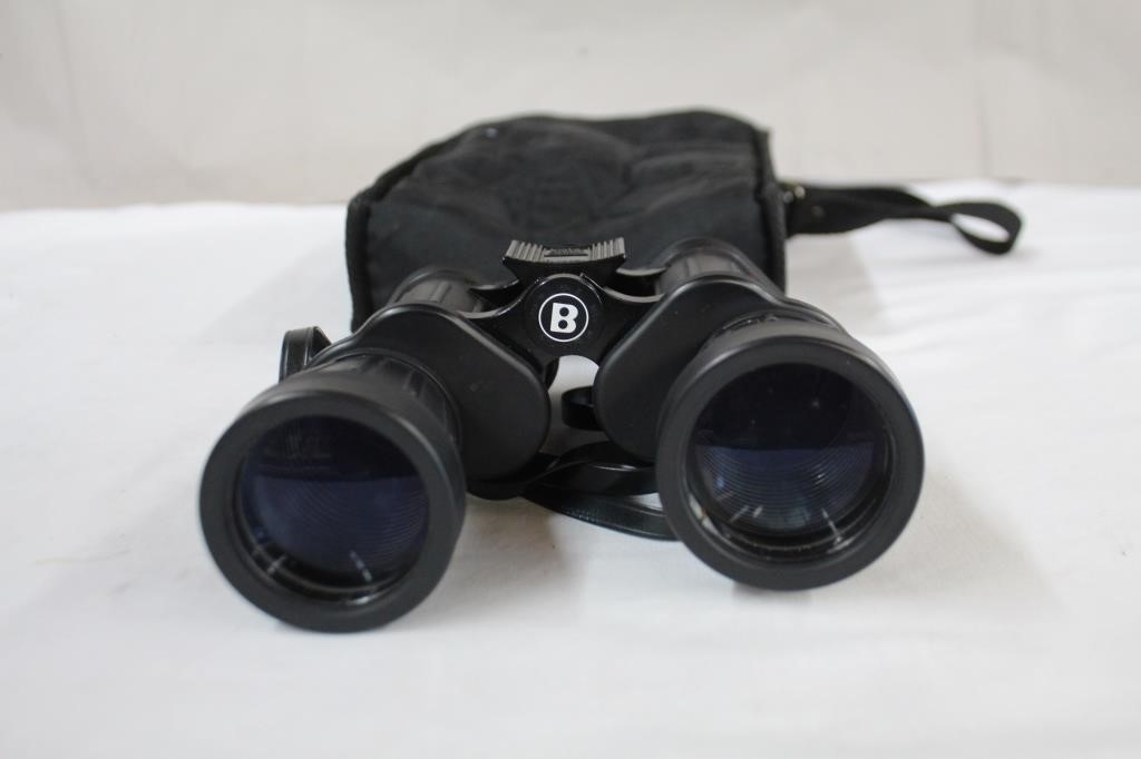 Bushnell Ensign binoculars in case