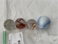 4- Assorted Marbles