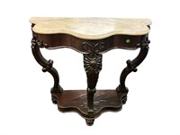 Victorian Marble Top Side Table