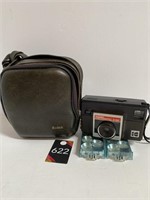 Vintage Kodak Instamatic Camera with Case