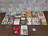 Dvd movies and one TY toy