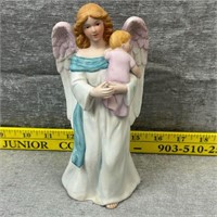 Vintage Home Interiors Angel Holding Baby