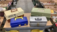4 Tackle boxes
