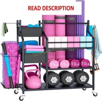 Yoga Storage Cart Multifunction
